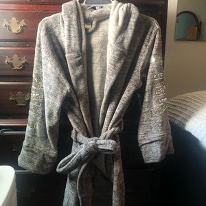 PINK bathrobe